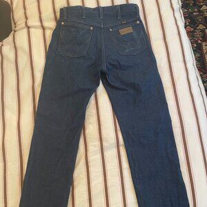 Wrangler's Men's Cowboy Cut - Rigid Indigo Jeans - 31 x 31